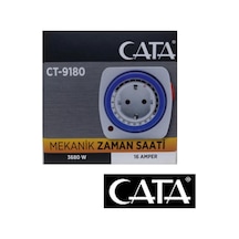 Ct-9180 Zaman Ayarlı Priz Mekanik Ayarlanabilir