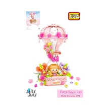 Loz Creative Serisi Pembe Hava Balonu 750 Parça Oyuncak Yapım Seti Fflz-4114vgn