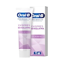 Oral-b 3d Luxe 75 Ml Diş Macunu Hızlı Beyazlatma 3'li Ekonomik Paket - 3 Adet Tarı