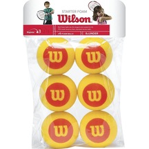 Wilson Tenis Topu Starter Çocuklar için 6lı Sünger (Wrz259300)