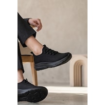 In Step Daıly - Max Pro: Ultra Hafif Antrasit Siyah Unısex Spor Ayakkabı