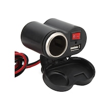 Motosiklet Çakmaklık Usb Şarj Soketi