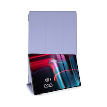 Newface Apple İpad Air 5 2022 Kılıf Tablet Smart Kılıf - Lila Tablet Kılıfı