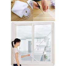 Tüm Cam Pencere Kapılara Uyumlu Tek Kanat Pencere Sinekliği 5306