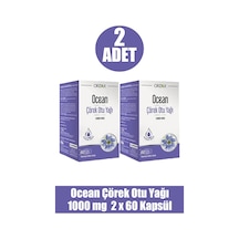 Ocean Çörek Otu Yağı 1000 Mg 2 x 60 Kapsül