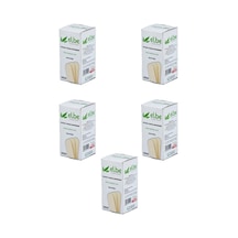 Ağda Spatulası Ve Tahta Dil Basacağı 5' Li Set 100 Adet X 5