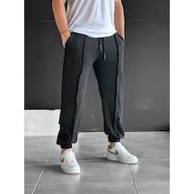 Cocopelli Diz Cep Detaylı C İmalı Jogger Pantolon Coc2368 Siyah