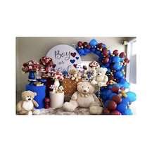 Pastel Balon Krom Balon Zinciri Mix