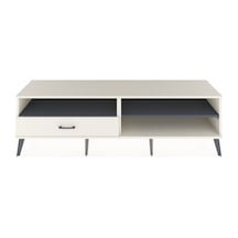 Hyperion Tv Ünitesi 2 Raflı Tek Çekmeceli 176x44x51 Aytaşı-antrasit/aytaşı Antrasıt/aytası