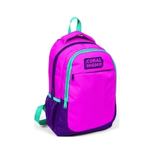Coral High Pembe Mor Kız Çocuk Usb Çıkışlı İlkokul Ve Ortaokul Sırt Çantası