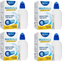 MultIsınüs Burun ve Sinüs Temizleme Kiti 20X240Ml 4 Kutu