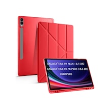 S9 Fe /s10 İle Uyumlu Kılıf Kalem Bölmeli Trifolding Case X610 X616 X820 X826 X828 Kırmızı Sku: Zeusb0h5r1rs27 Arka Kapak