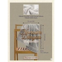 Nevresim Dünyası Prime Havlu 70x140 Gri Çok Renkli