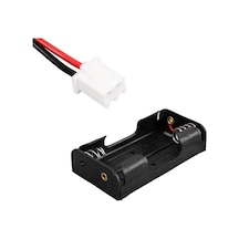 Powermaster Ic-233a Plastik Siyah Aa 2'li Pil Yuvası