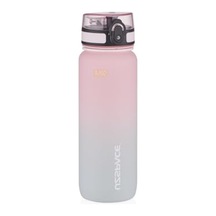 800 Ml Kapasiteli Bpa İçermeyen Motivasyonel Su Matarası, Çift Renkli 0