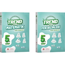 Sonuç 2026 5. Sınıf Matematik + Fen Bilimleri Trend Soru Bankası Seti 2 Kitap
