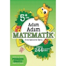 Adım Adım Matematik 5+ Yaş - Ezjı-722474