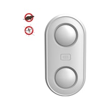 Rogfer Bg312 Akıllı Çift Boynuz Ultrasonik Sivrisinek İpi Çok Fonksiyonlu Elektronik Sivrisinek İpi Ab Fişi Siyah , Boyut:ab Fişi