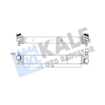 Kale 355920 Turbo Radyatörü Intercooler - Fiat Ducato 2015- 160 Multijet Dizel 1382429080 - 1613994080 - 1613994180 - 1617300680 - 1617322580 - 1382428080 15724988