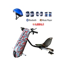 Citymate Drift Car Elektrikli Kaykay Bluetooth Dirift Kar Hoverboard Scooter + Koruma Ekipmanı D31