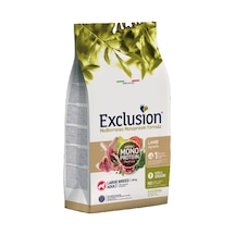 Exclusion Monoprotein Düşük Tahıllı Kuzu Etli ve Narlı Büyük Irk Yetişkin Köpek Maması 12 KG