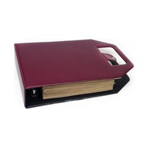 Çıtırtılı Sesler 45'lik Plak Klasörü 7" Bordo