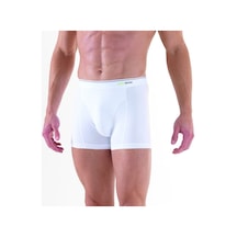 Blackspade Tender Cotton Erkek Boxer 3'Lü Paket 9673 - Beyaz