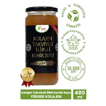 Zel İlikli Kemik Suyu Kolajen Takviyeli 480 Ml 3 Adet