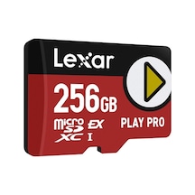 Play Pro Microsdxc Express Kartı 256 Gb, 900 Mb/s'ye Kadar Okuma, 600 Mb/s Yazma, Oyun Optimiza