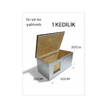 Kedi Evi Kedi Yuvası Kedi Barınağı 1 Kedilik Isı Ve Su Yalıtımlı İç Ve Dış Mekan