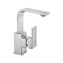 Kare Siera Mix Lavabo Bataryası Kısa Borulu