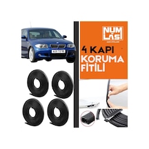 Bmw 1 Serisi E87 2004-2011 4 Kapı Koruma Fitili Siyah Renk Numlas-a Kalite-nm2341