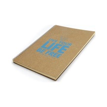 Keskin Color Funky Sert Kapak Çizgili Defter A4 100 Yaprak 418001-99