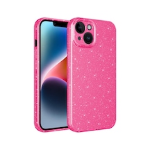 Teleplus Apple Uyumlu iPhone 14 Plus Kılıf Kamera Korumalı Simli Koton Kapak