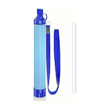 Willowhaven Mavi 1 Adet Su Filtresi, Taşınabilir Kampçılık Doğa Yürüyüşü Acil Durum