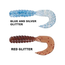 Ryuji Swim Worm 5.5cm 8 Adet Tpr Kokulu Lrf Silikon Yem