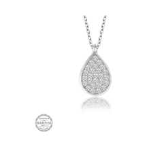 Swarovski Taşlı Gümüş Damla Kadın Kolye (551181028)