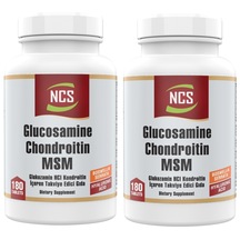 Ncs Glucosamine Chondroitin Msm 180 Tablet x 2 Kutu Boswellia