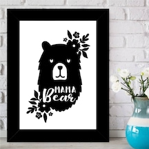 Mama Bear Tasarımlı Dekoratif Çerçeve -14