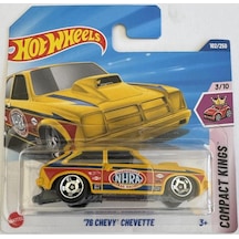 Hot Wheels Tekli Arabalar '76 Chevy Chevette Hyx43 Renkli