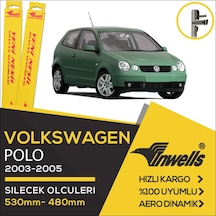 Volkswagen Polo Muz Silecek Takımı 2003-2005 İnwells