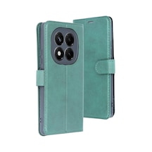 Newface - 680 - Xiaomi Redmi Note 14 4g Kılıf Trend S Plus Kapaklı Kılıf - Ece-umay - - Yeşil