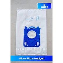 Philips Uyumlu - Aeg - Electrolux S Bag Elektrolüx 5 Adet Toz Torbası