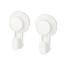 Ikea Tısken Banyo Askısı 2 Kancalı 2'li 10 X 6 X 4 Cm Beyaz
