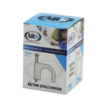 Ars Kod-347951 No-4 Beton Çivili Kroşe 2x4 Antigron 100 Adet - 10'li Paket