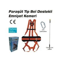 Safeset Paraşüt Tipi Emniyet Kemeri Bel Destekli