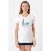 The Mentalist Let The Mind Beyaz Kadın Bisikletyaka Tshirt 001