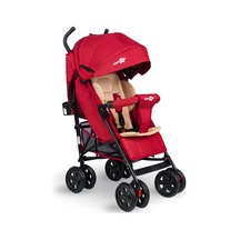 Comfymax Tam Yatar Baston Bebek Arabası Dark Red