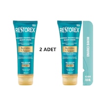 Keratin&argan Onarıcı Saç Bakım Kremi 2x250 Ml