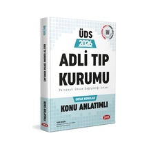 Data 2026 Üds Adli Tıp Kurumu Ortak Konular Konu Anlatımlı Data Y